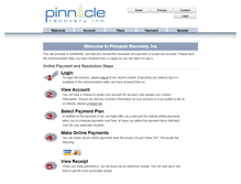 Tablet Screenshot of paypinnaclerecovery.virtualcollector.net